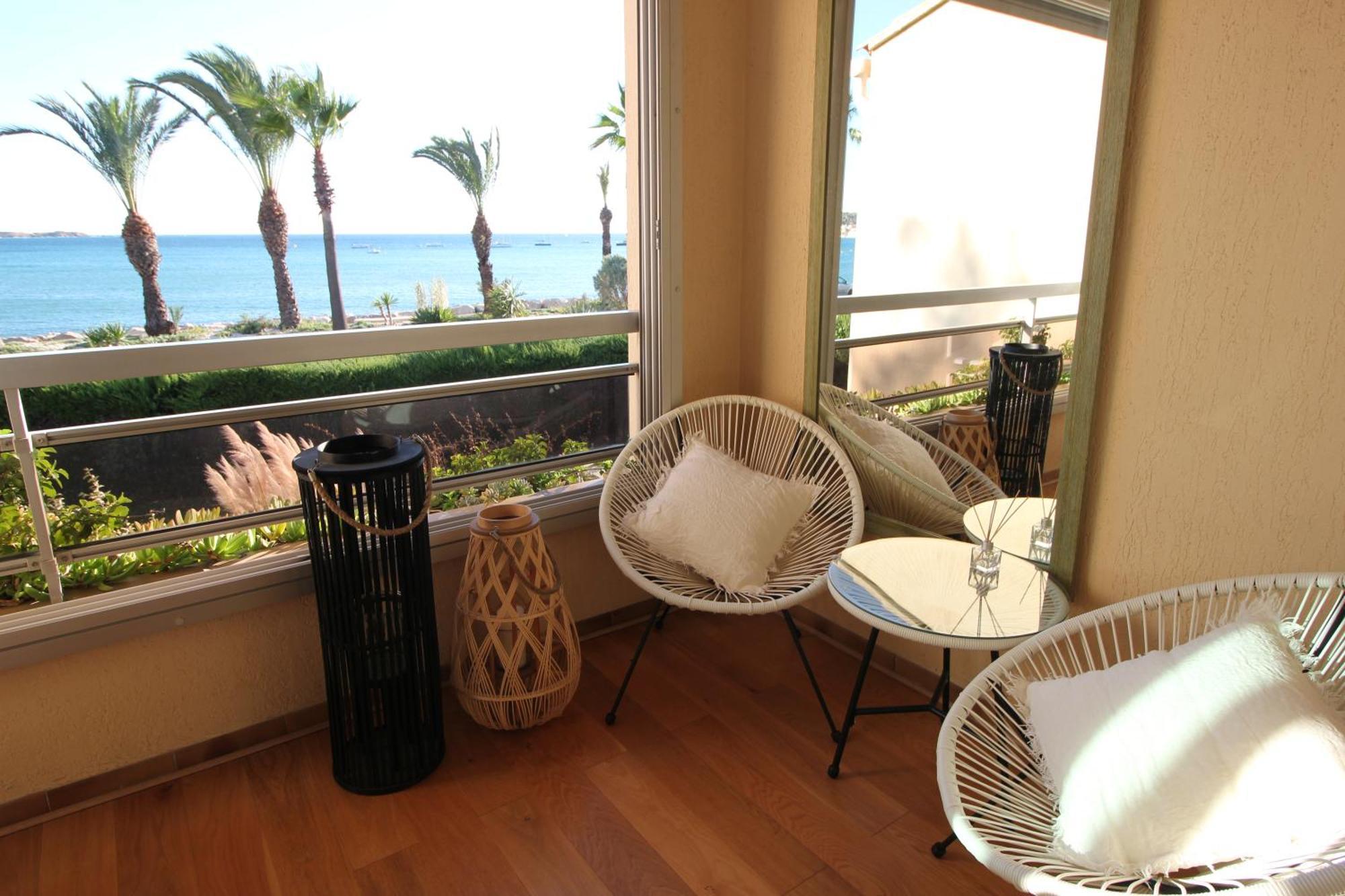 "Le Palmier Dore", Cosy T3 A 3 Minutes A Pied Des Plages, Parking Et Clim Sanary-sur-Mer Exterior foto