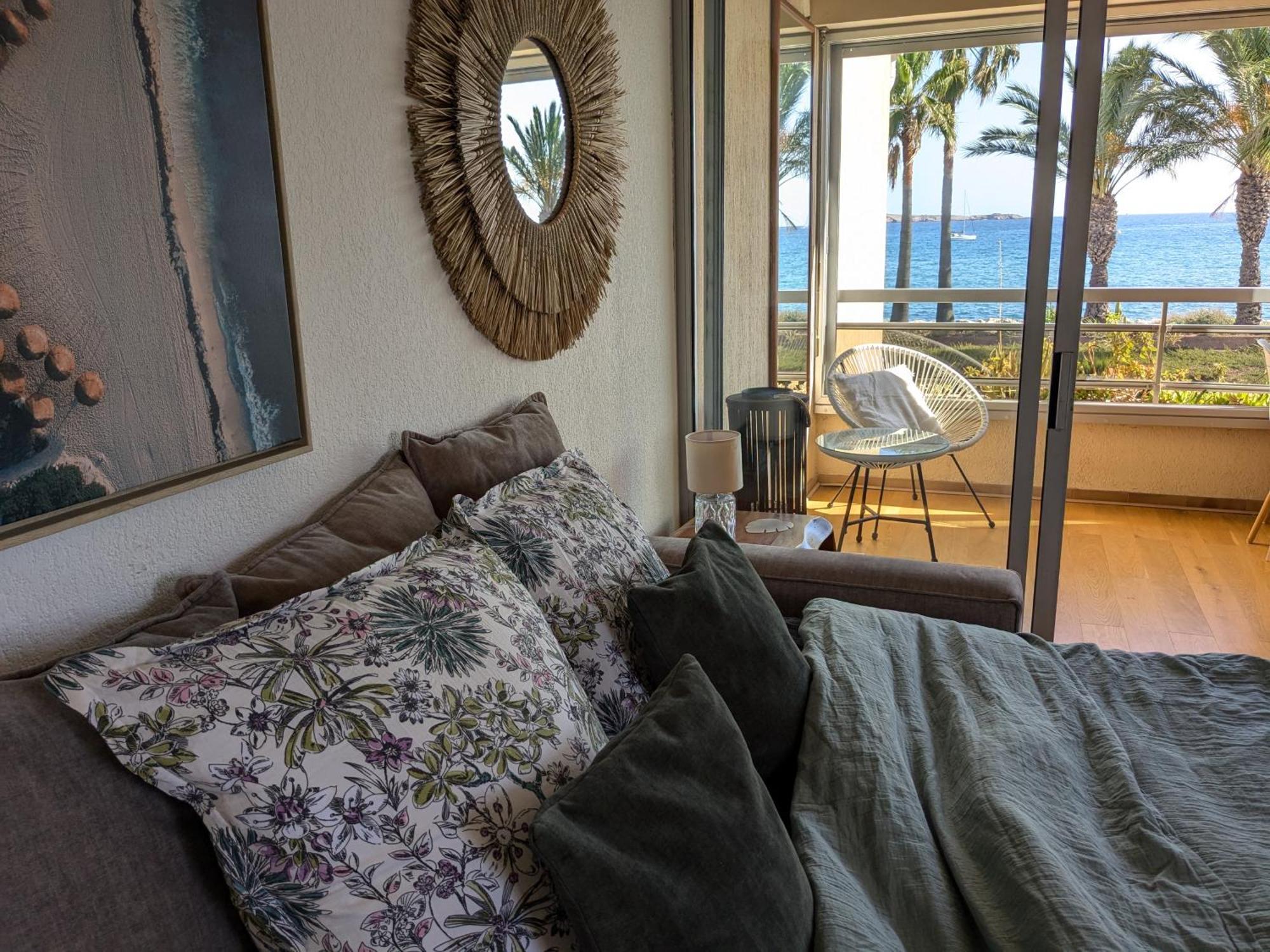 "Le Palmier Dore", Cosy T3 A 3 Minutes A Pied Des Plages, Parking Et Clim Sanary-sur-Mer Exterior foto